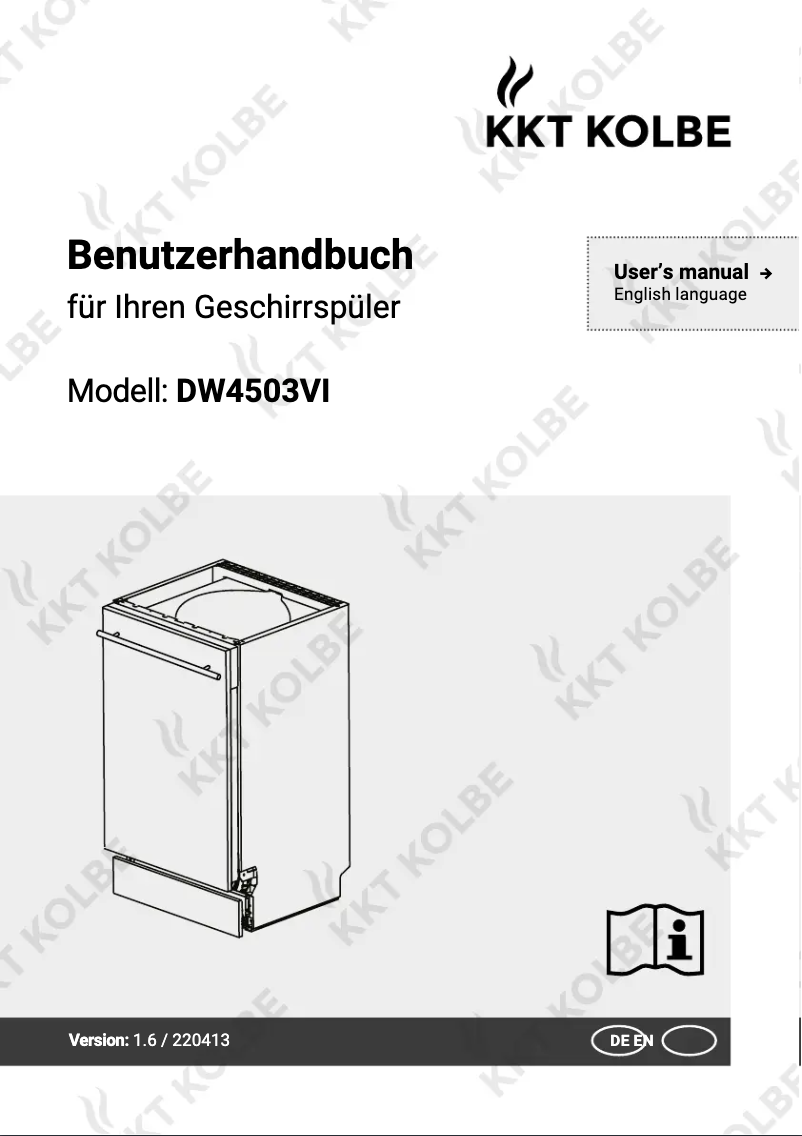 Page 1 de la notice Manuel utilisateur KKT Kolbe DW4503VI