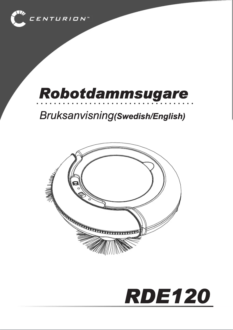 Image de la première page du manuel de l'appareil RDE120