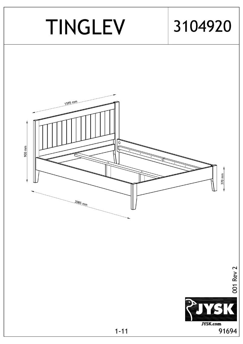 Image de la première page du manuel de l'appareil Tinglev (150x200)