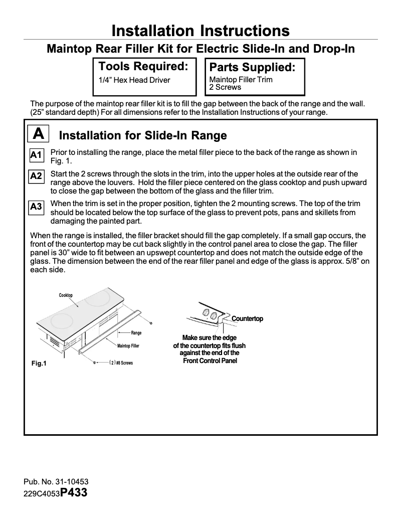 Página 1 del manual Manual de usuario GE JXS66BB