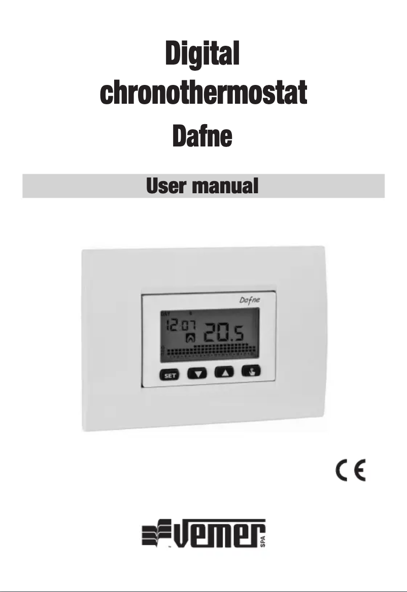 Image de la première page du manuel de l'appareil Dafne 230