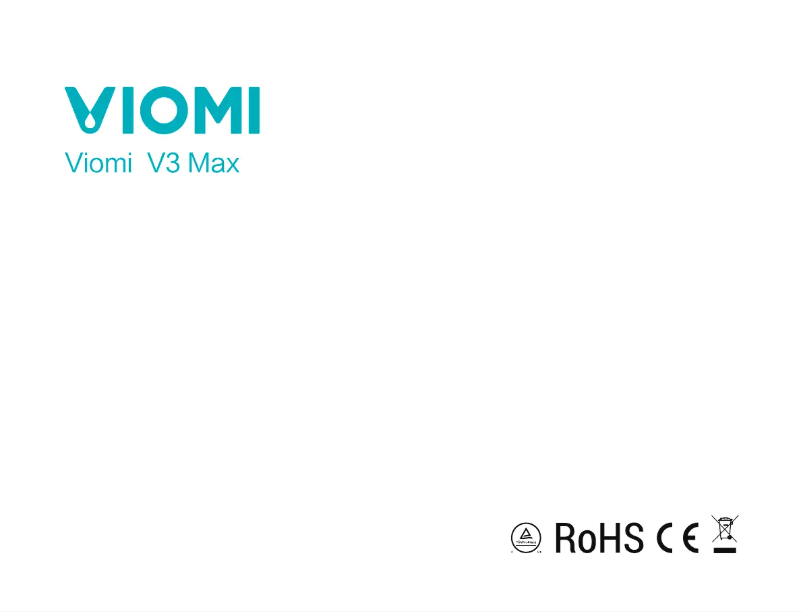 Page n°1 - Manuel utilisateur Viomi V3 Max