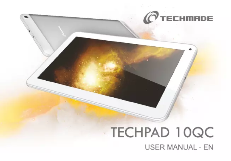 Page n°1 - Manuel utilisateur Techmade TechPad 10QC