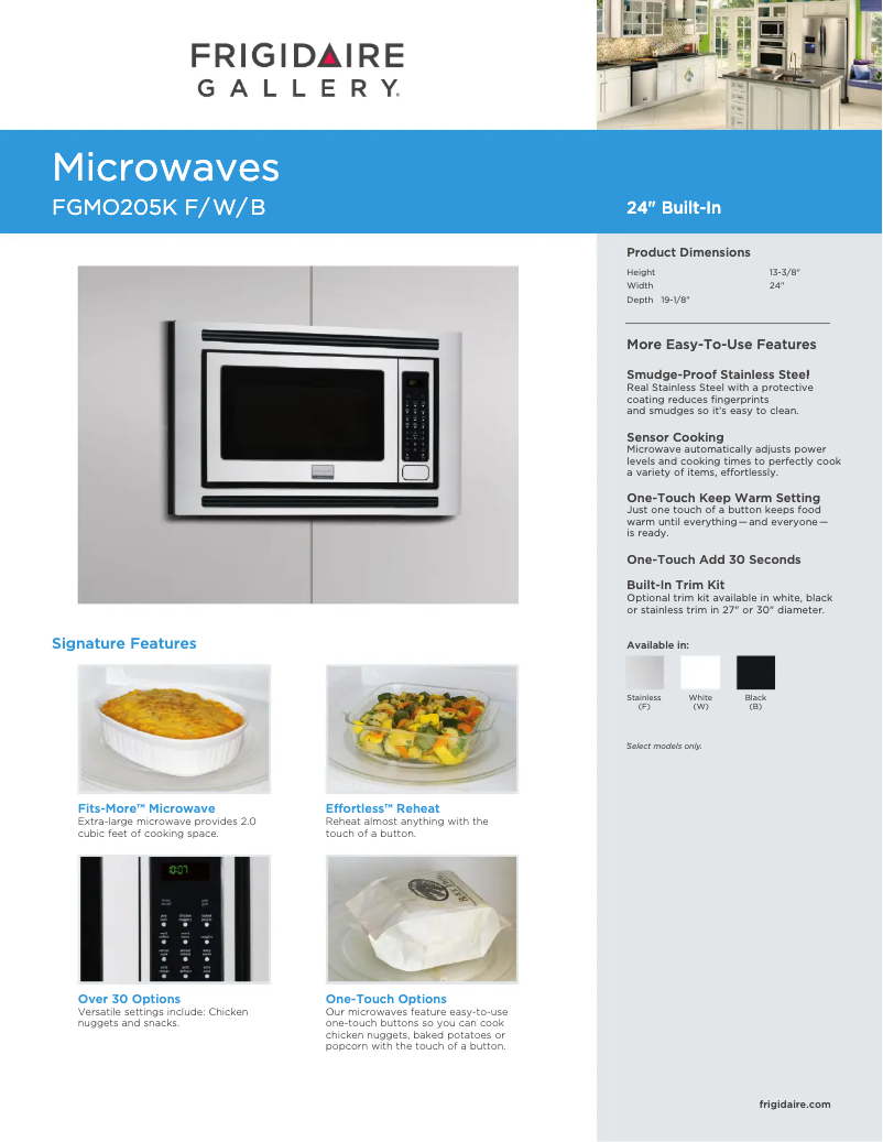 Image de la première page du manuel de l'appareil MWTK30K