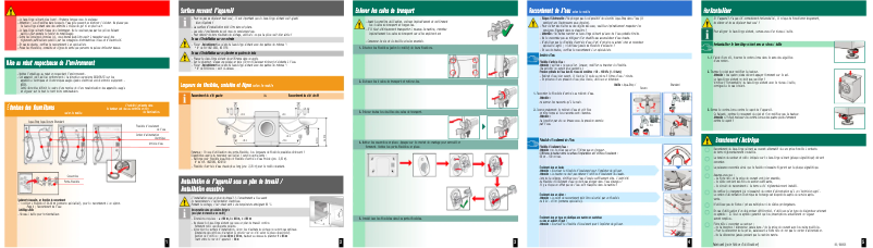 Page 1 de la notice Guide d'installation Bosch Logixx 7 WVH28421EU 