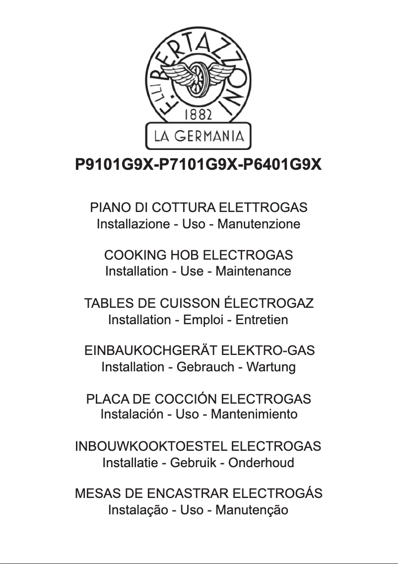 Image de la première page du manuel de l'appareil P910 1 G9 X/12