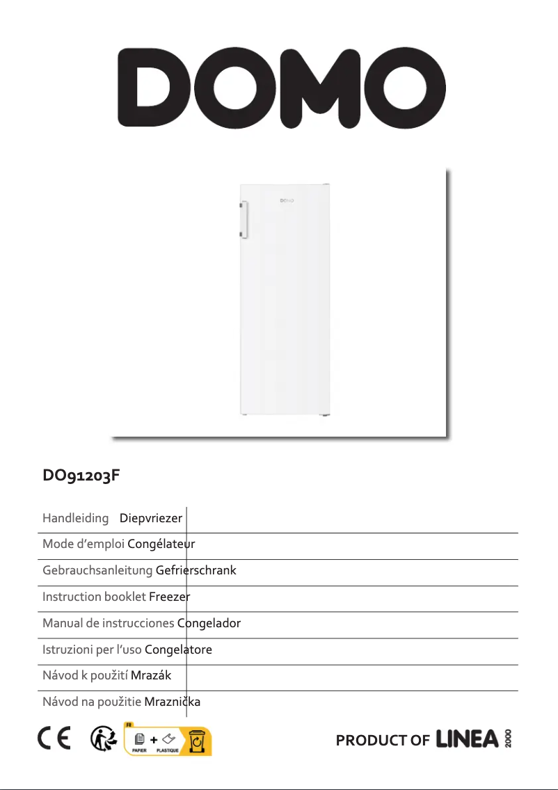 Image de la première page du manuel de l'appareil DO91203F