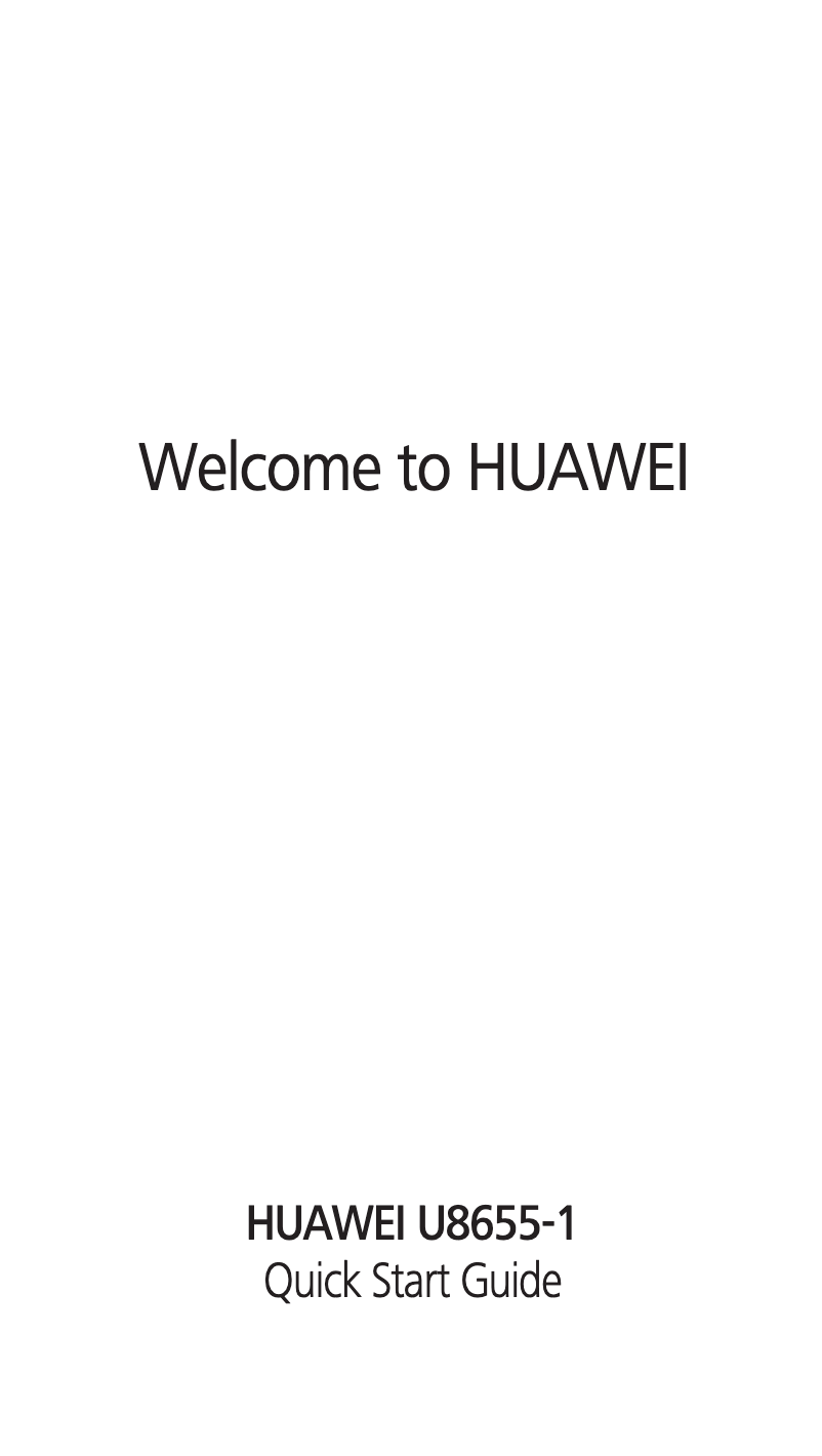 Page 1 de la notice Guide de démarrage rapide Huawei Ascend Y200