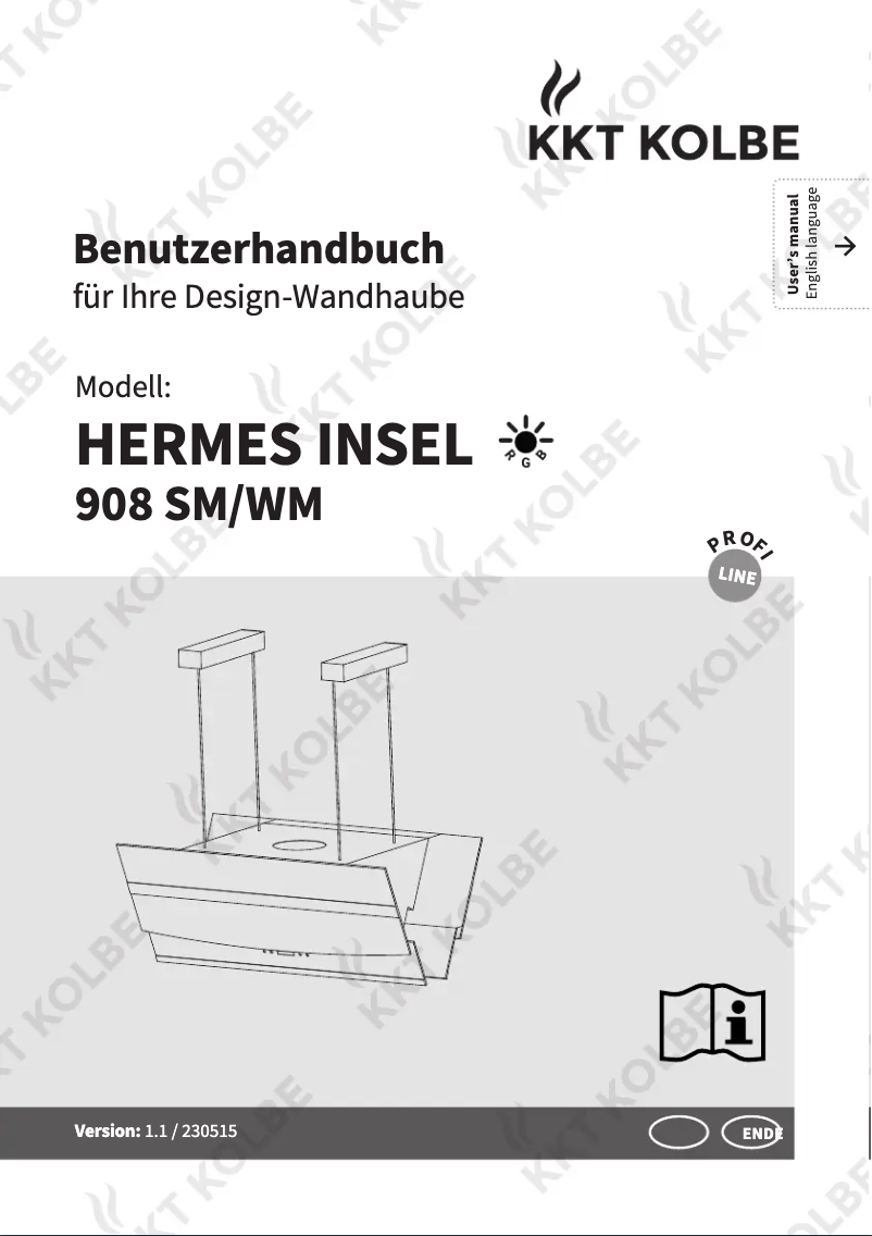 Page n°1 - Manuel utilisateur KKT Kolbe HERMES INSEL 908 SM