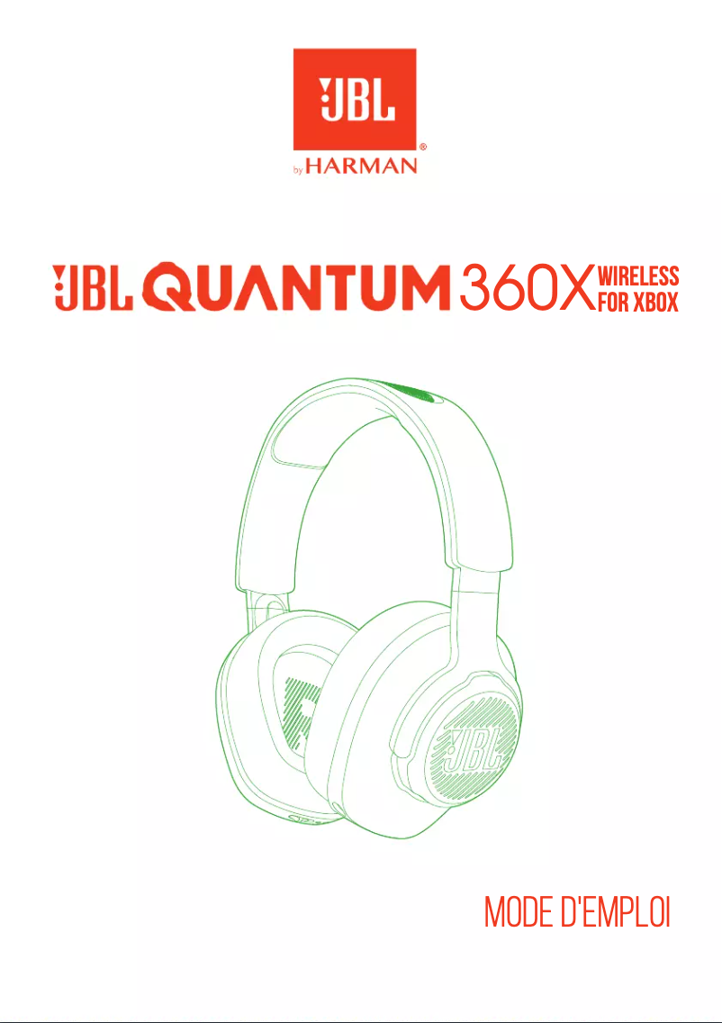 Page n°1 - Manuel utilisateur JBL Quantum 360 X