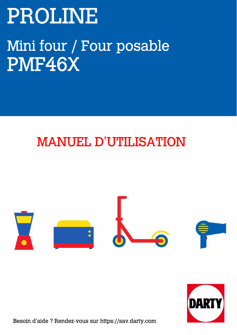 Page 1 de la notice Manuel utilisateur Proline PMF46X