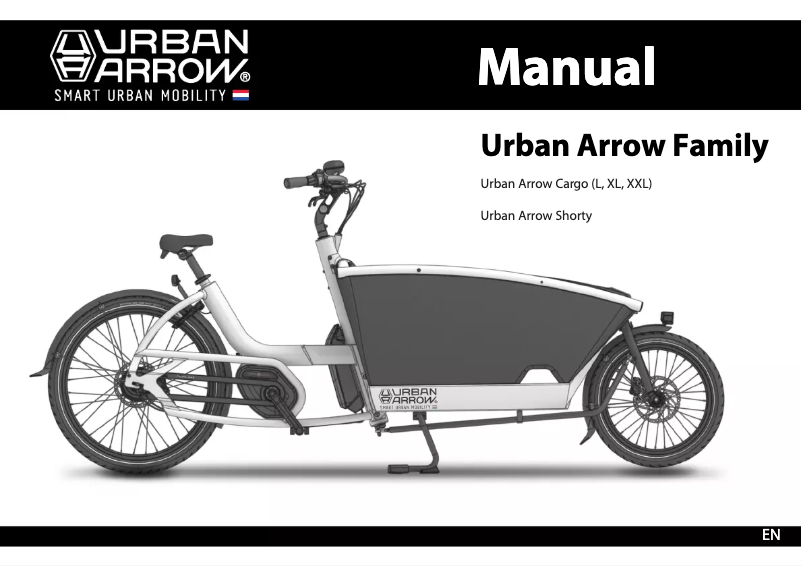 Página 1 del manual Manual de usuario Urban Arrow Cargo XXL