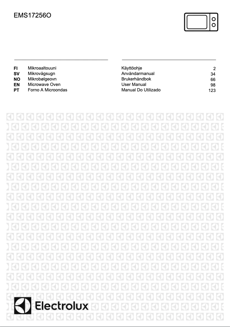 Página 1 del manual Manual de usuario Electrolux EMS17256OX