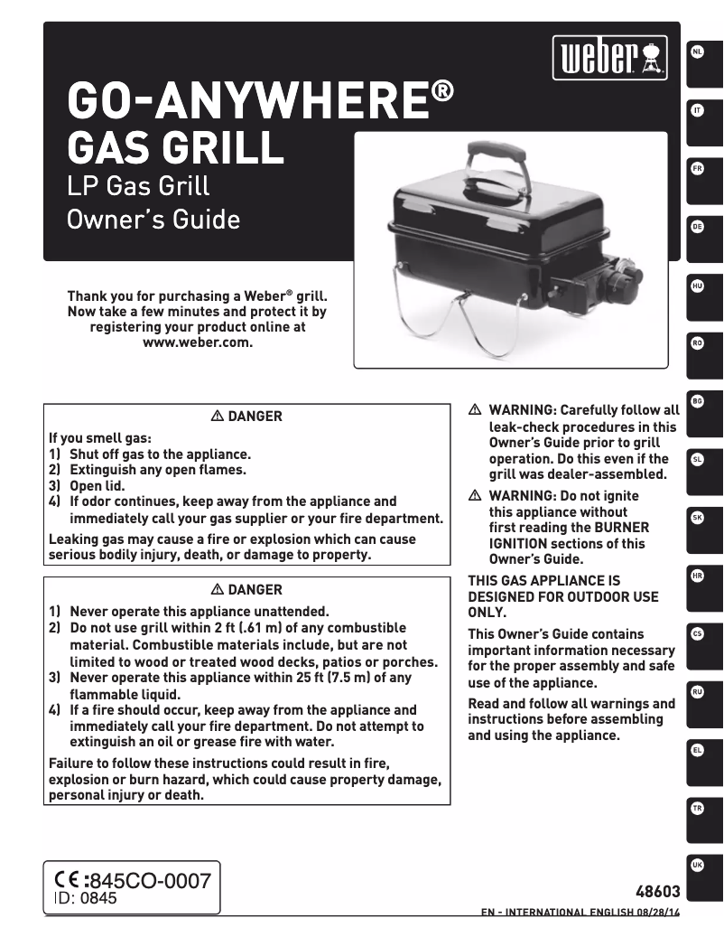 Image de la première page du manuel de l'appareil Go-Anywhere