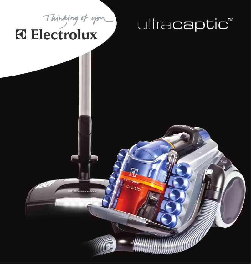 Page n°1 - Manuel utilisateur Electrolux UltraCaptic EL4650A