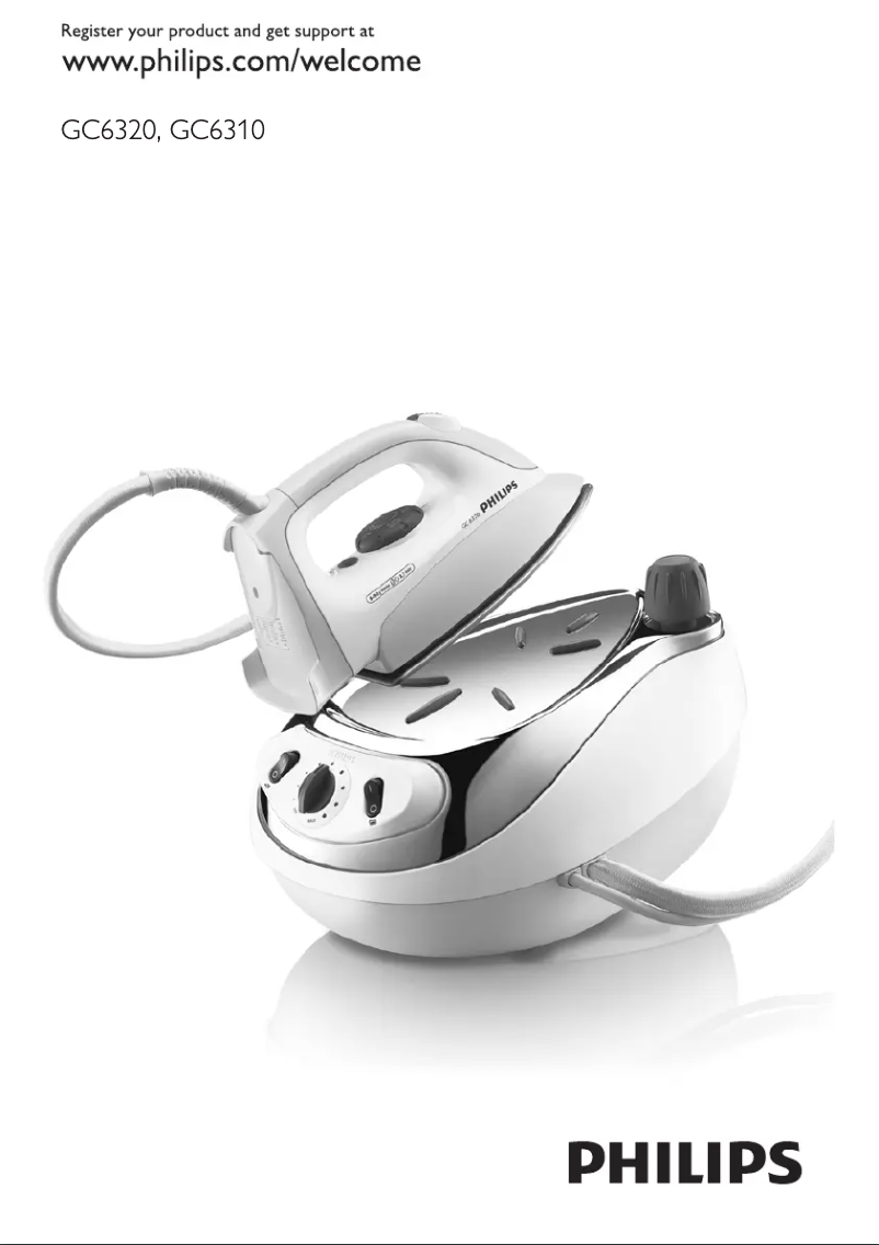 Page 1 de la notice Manuel utilisateur Philips GC6310