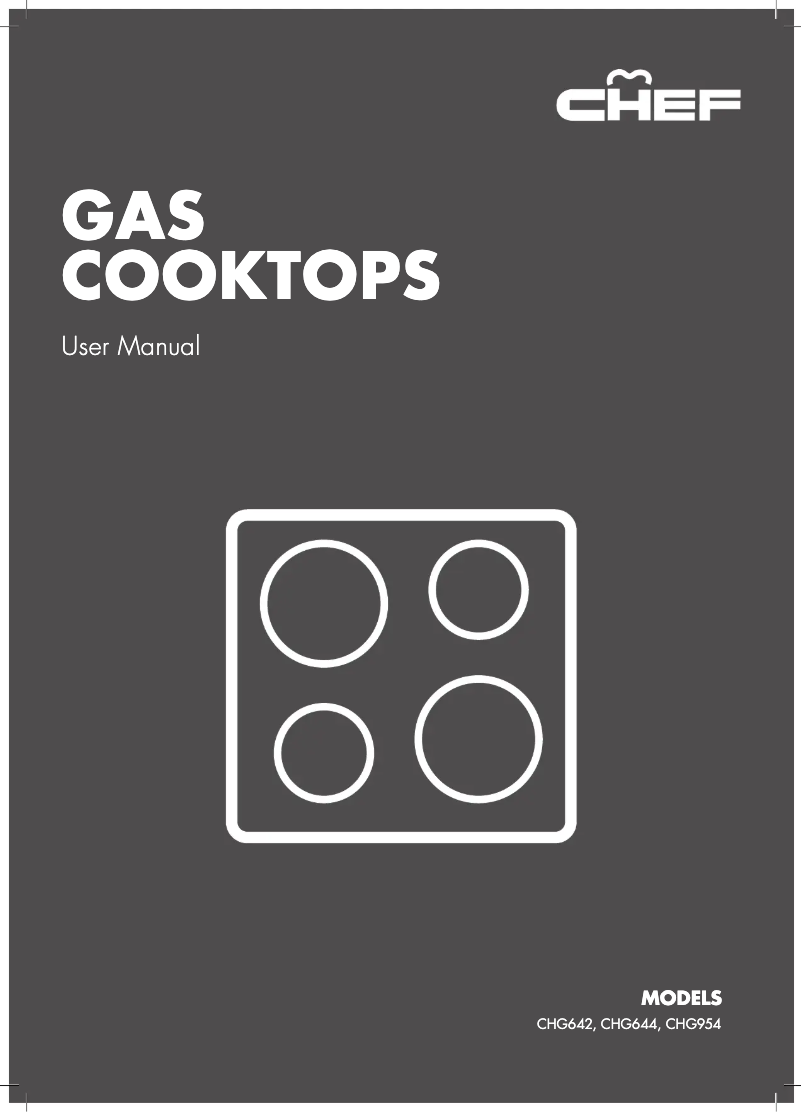 Image de la première page du manuel de l'appareil CHG954