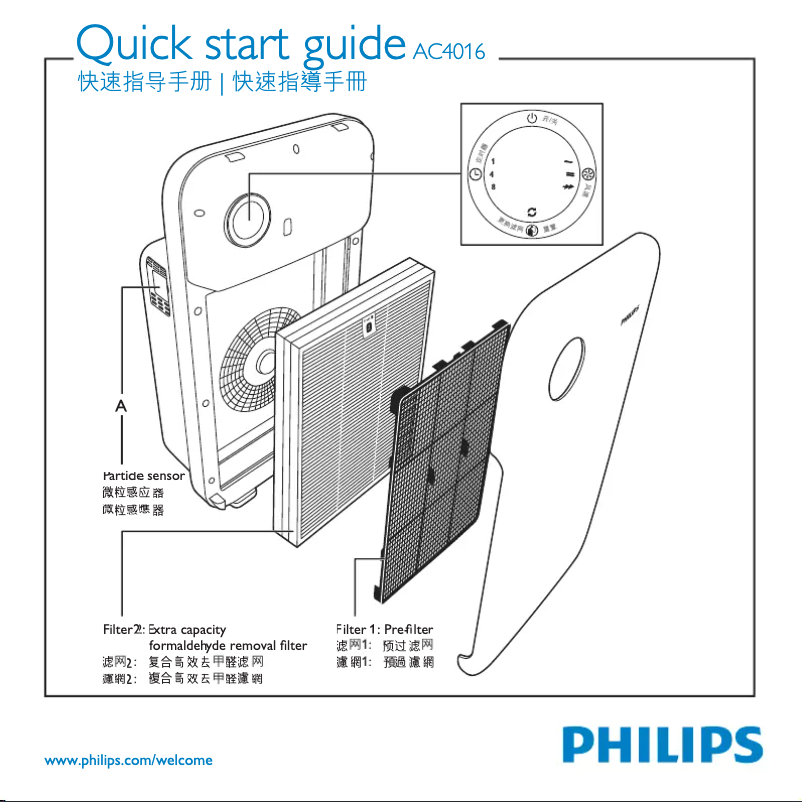Imagen de la primera página del manual del dispositivo AC4016