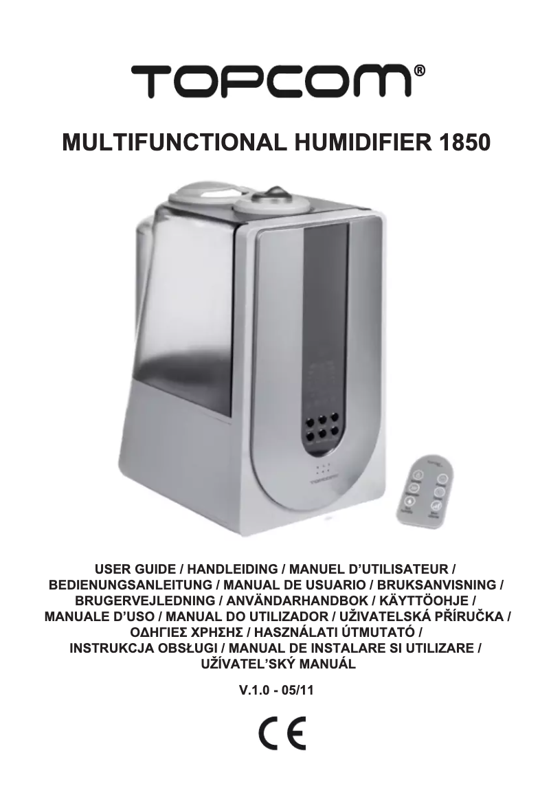 Página 1 del manual Manual de usuario Topcom LF-4705