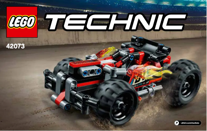 Page 1 de la notice Manuel utilisateur Lego Technic 42073