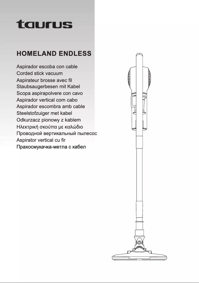 Page n°1 - Manuel utilisateur Taurus Homeland Endless