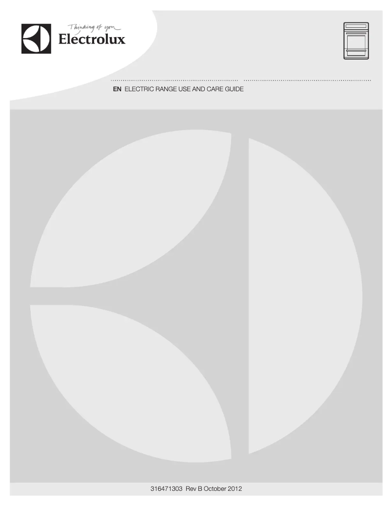 Page n°1 - Manuel utilisateur Electrolux EI30EF35JW