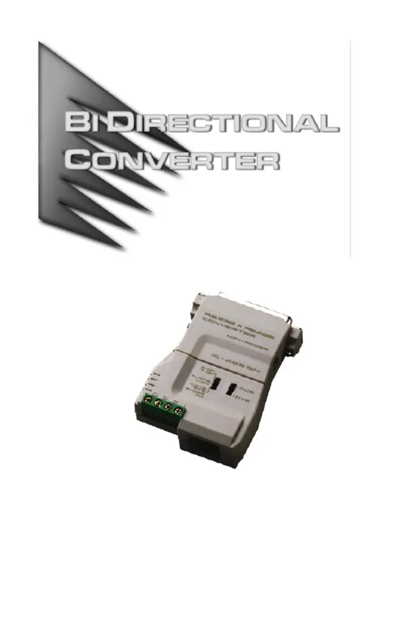 Page 1 de la notice Manuel utilisateur ATen IC485SN