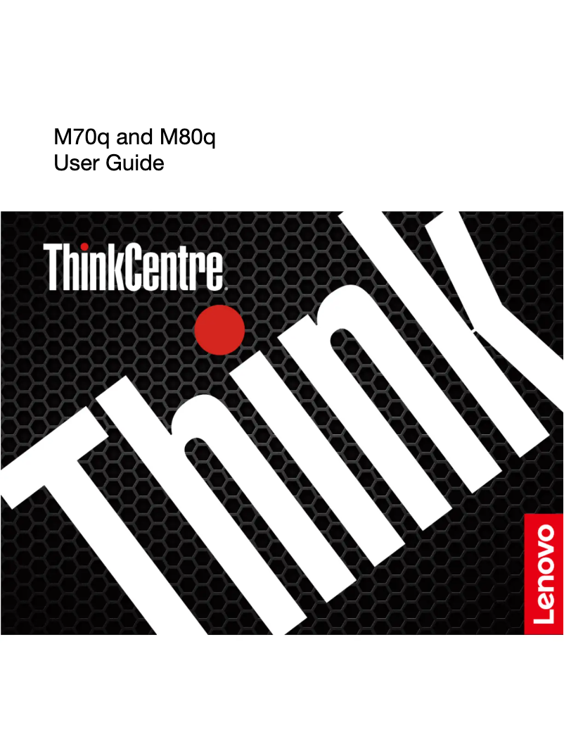 Page n°1 - Manuel utilisateur Lenovo Thinkcentre M70q