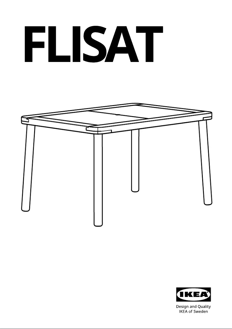 Page 1 de la notice Manuel utilisateur Ikea FLISAT 502.984.18