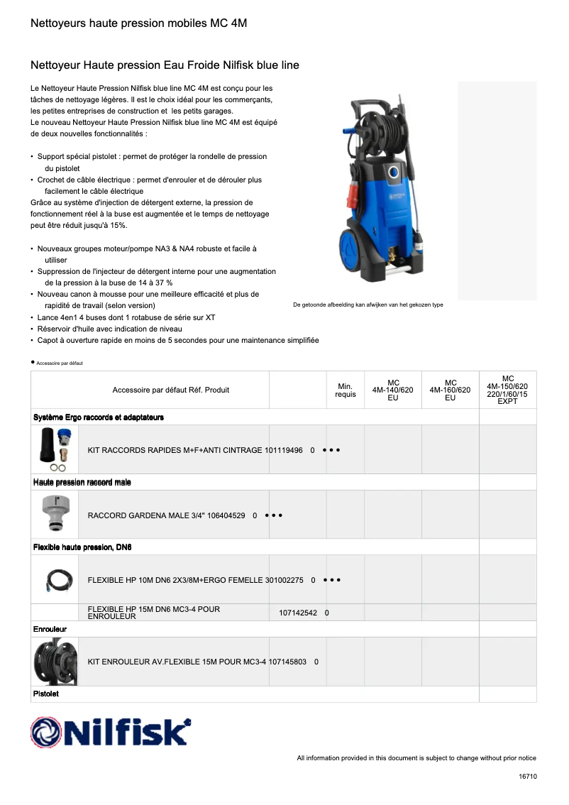 Image de la première page du manuel de l'appareil MC 4