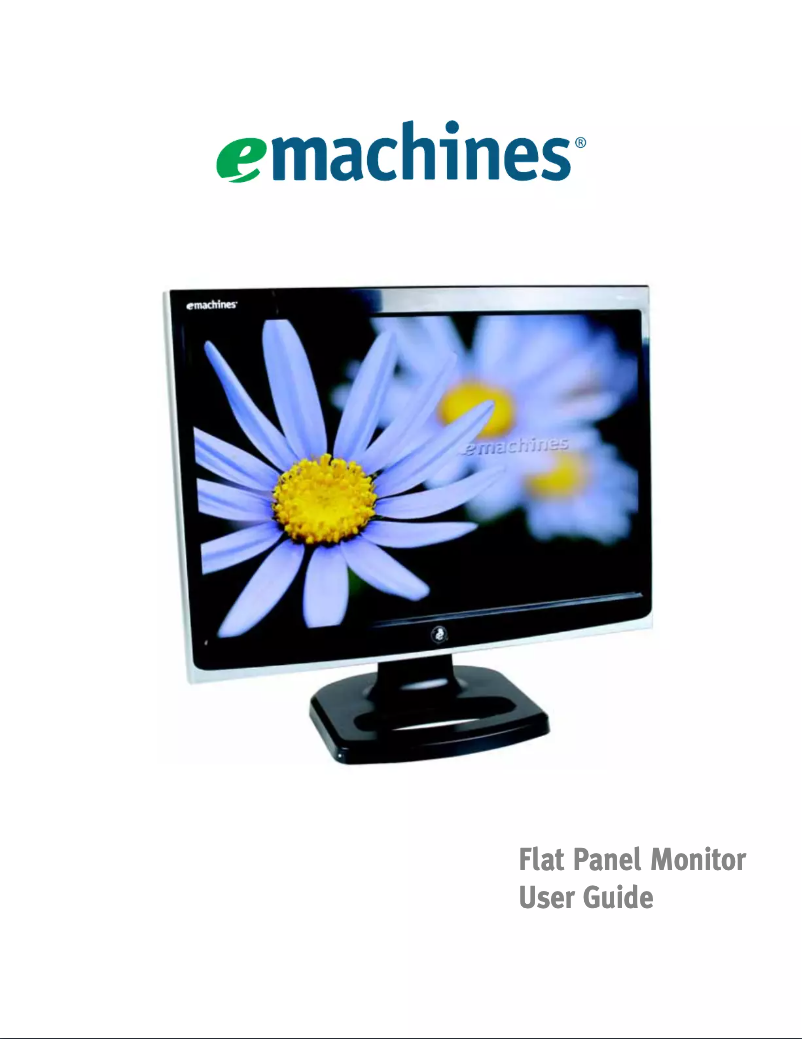 Page 1 de la notice Manuel utilisateur eMachines E17T6W