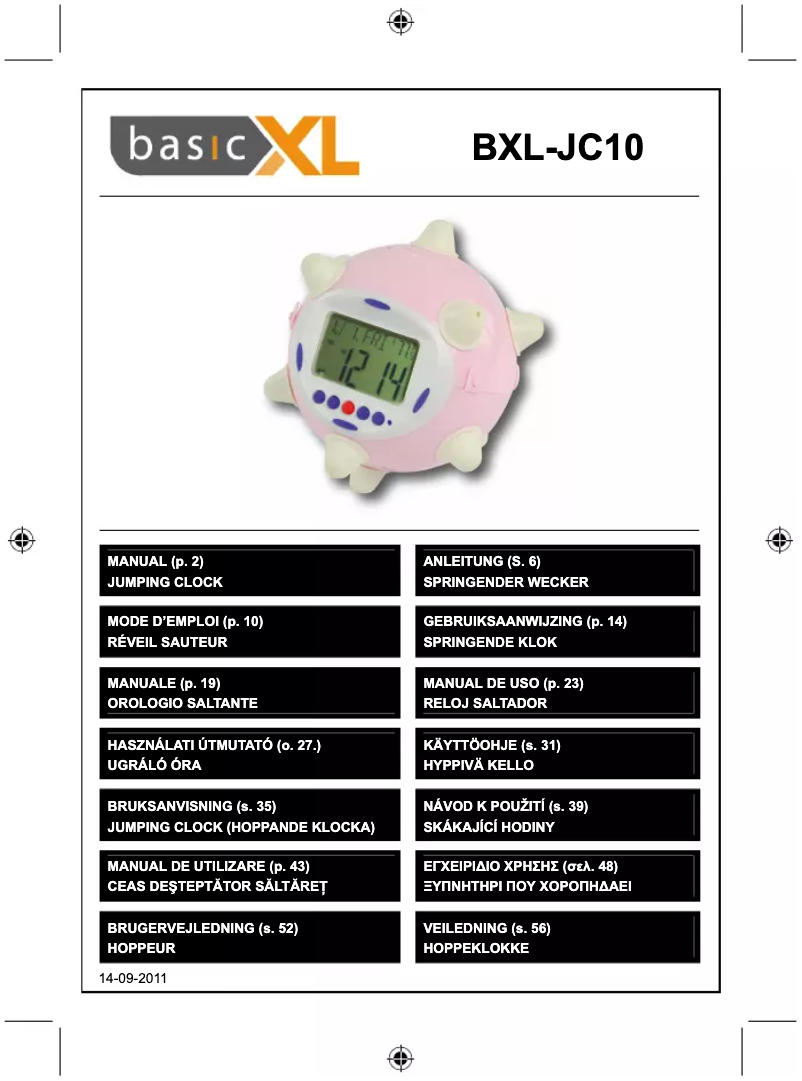 Página 1 del manual Manual de usuario basicXL BXL-JC10