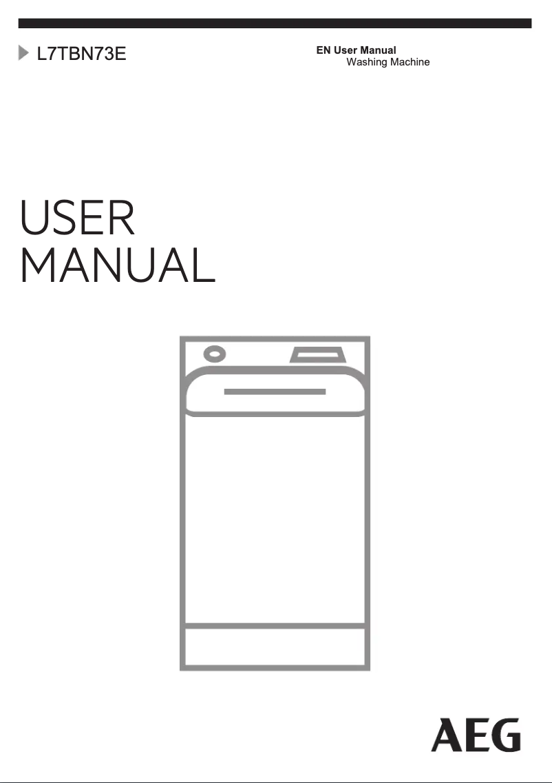 Image de la première page du manuel de l'appareil L7TBN73E
