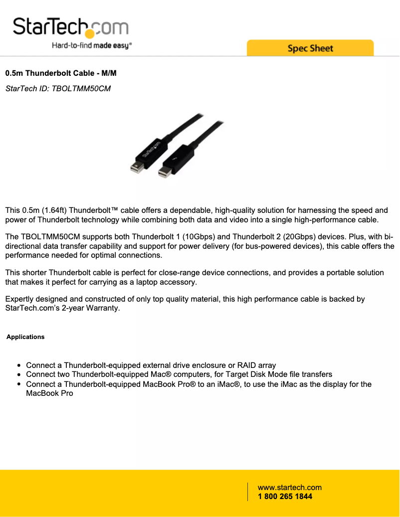 Image de la première page du manuel de l'appareil TBOLTMM50CM