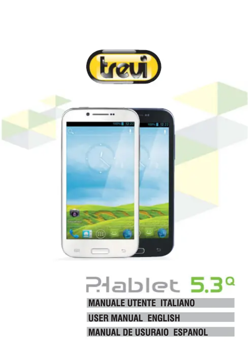 Page 1 de la notice Manuel utilisateur Trevi Phablet 5.3 Q
