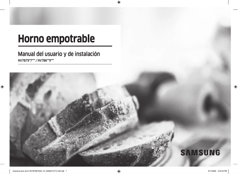 Page 1 de la notice Manuel utilisateur Samsung NV7B7997AAK