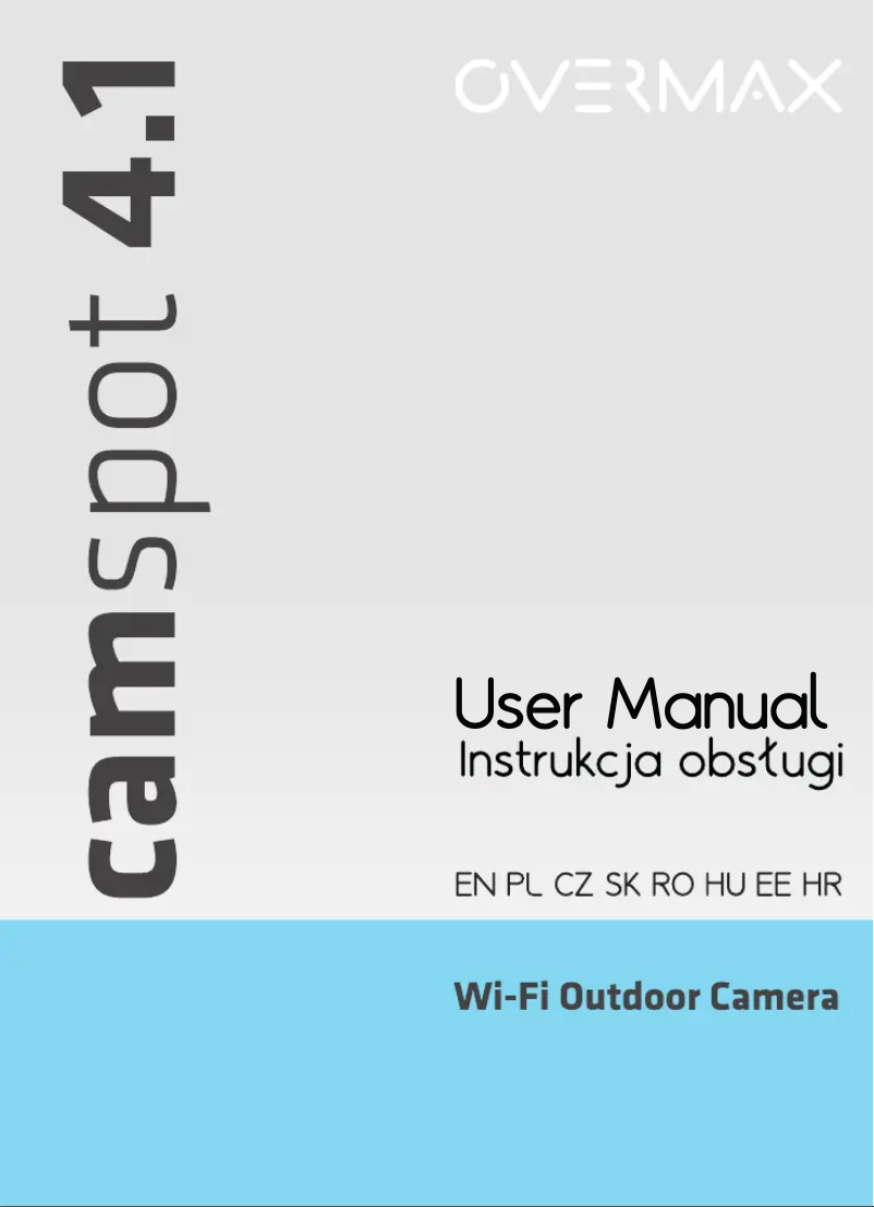 Page 1 of the manual User Manual Overmax Camspot 4.1