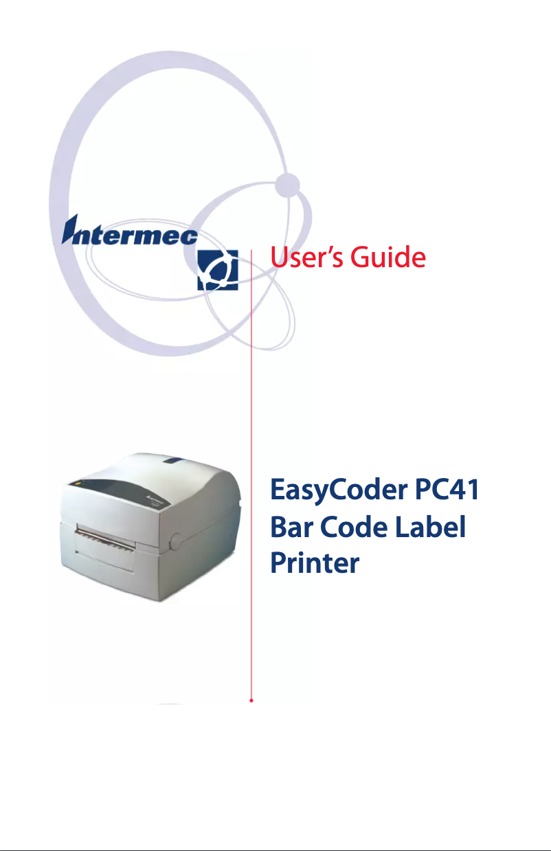 Image de la première page du manuel de l'appareil EasyCoder PC41