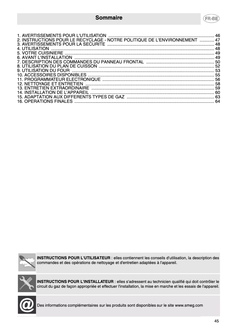 Image de la première page du manuel de l'appareil C9GMX1