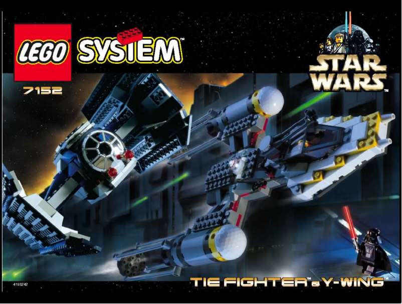 Página 1 del manual Manual de usuario Lego SYSTEM Y-WING FIGHTER TM