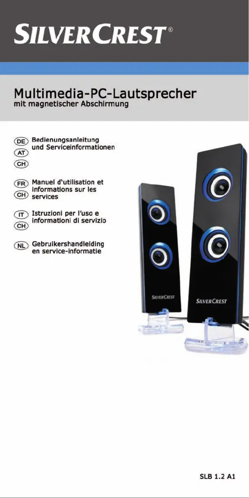 Image de la première page du manuel de l'appareil SLB 1.2 A1