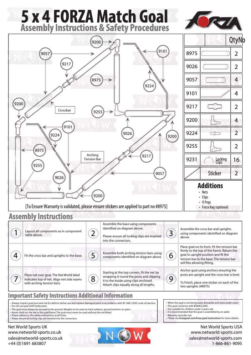 Image de la première page du manuel de l'appareil 5x4 Match
