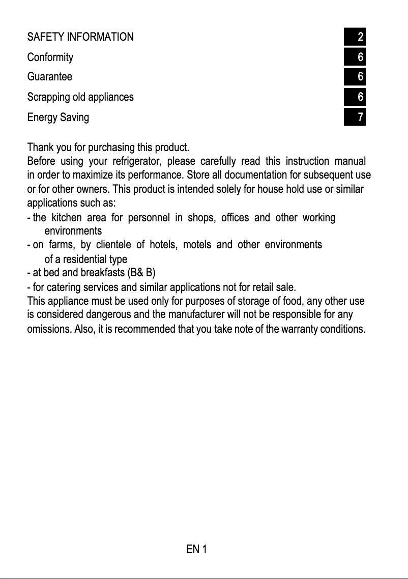 Page 1 de la notice Instructions de sécurité Baumatic BBT3518EWK