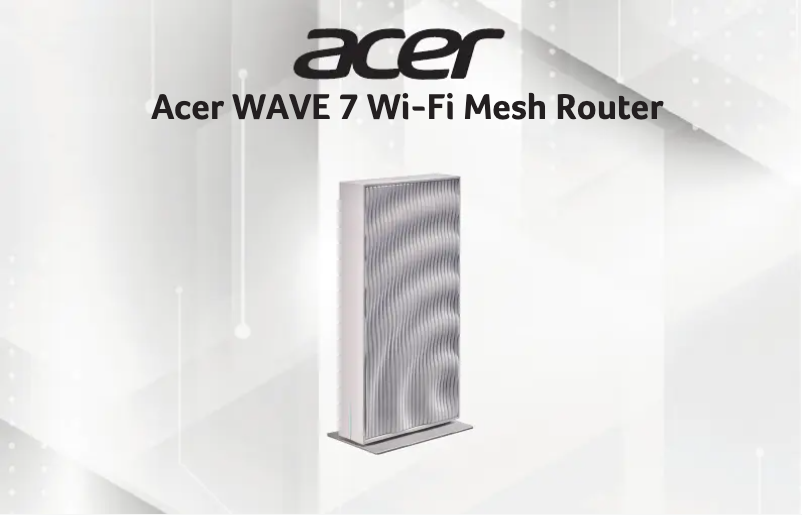 Página 1 del manual Manual de usuario Acer Wave 7