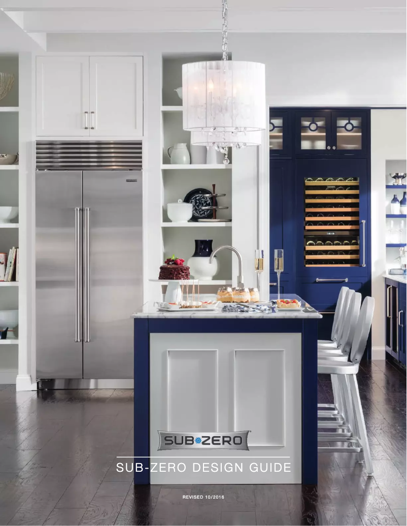 Page 1 de la notice Mode d'emploi Sub-Zero BW30SPHRH