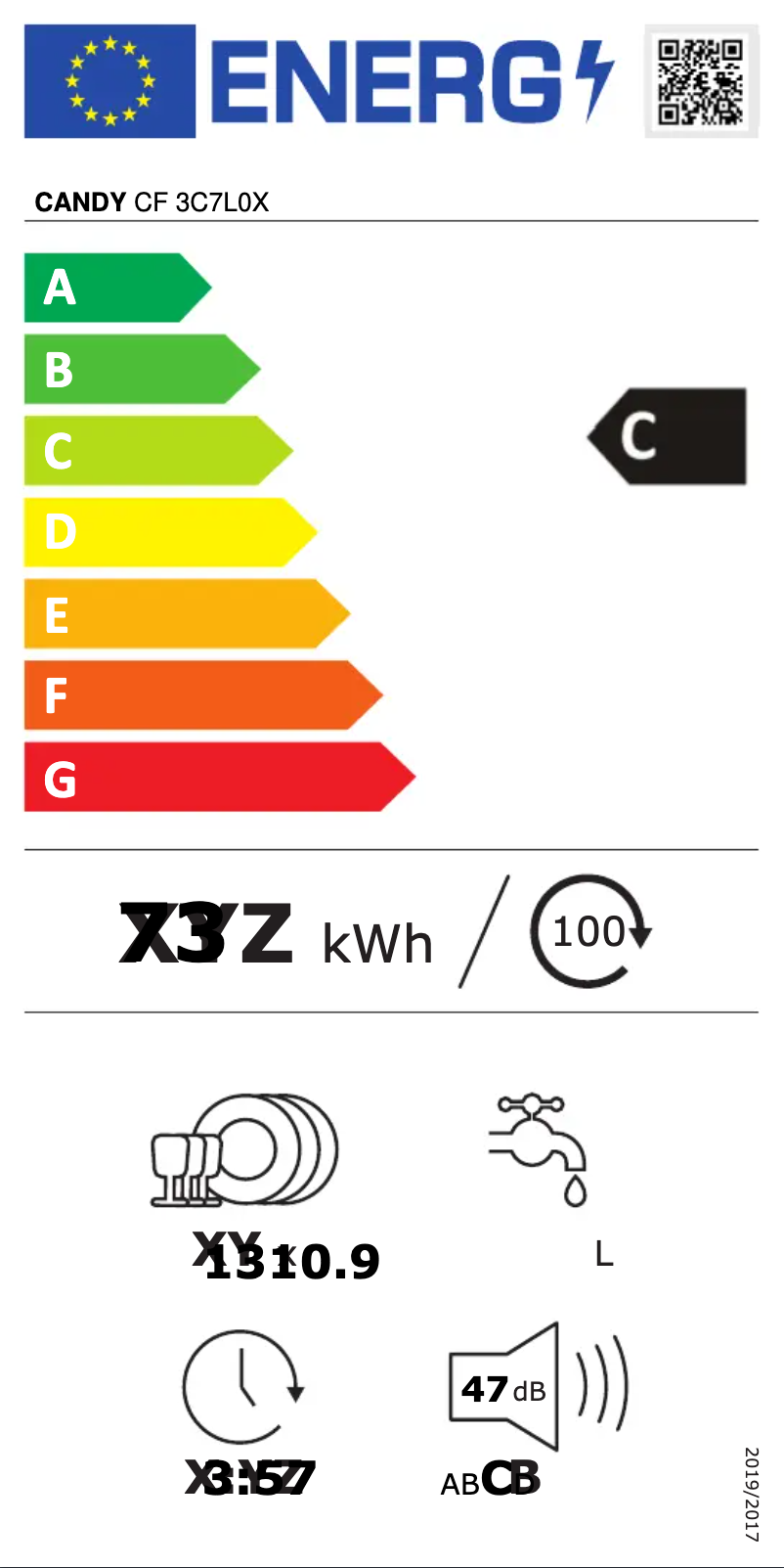 Image de la première page du manuel de l'appareil Rapido' CF 3C7L0X