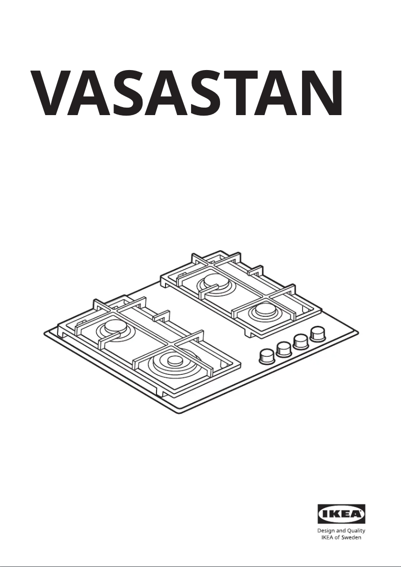 Image de la première page du manuel de l'appareil VASASTAN 505.234.31