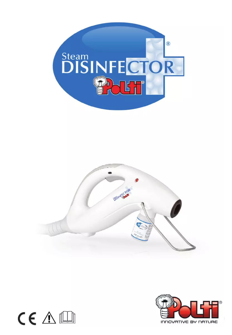 Page n°1 - Manuel utilisateur Polti Steam disinfector