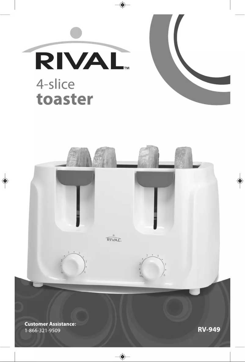 Image de la première page du manuel de l'appareil RV-949