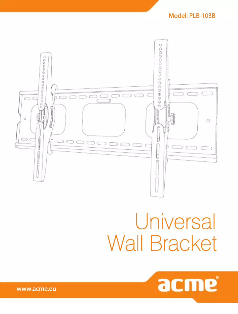 Page 1 de la notice Manuel utilisateur Acme United PLB103B